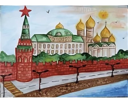 Выставка рисунков любимый город