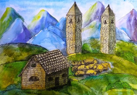 Дагестан рисунок