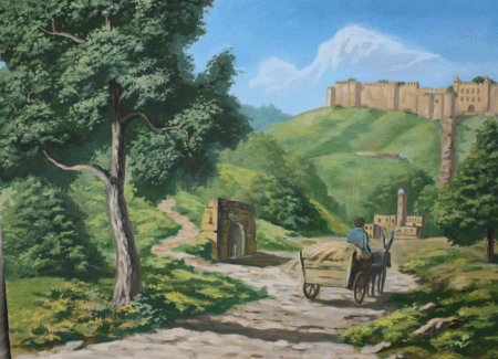 Рисунок на тему горы