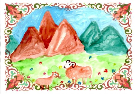 Дагестан рисунок