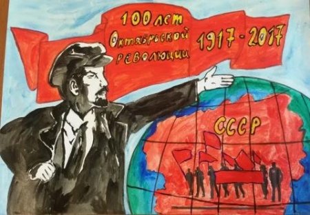 Революционные плакаты 1917