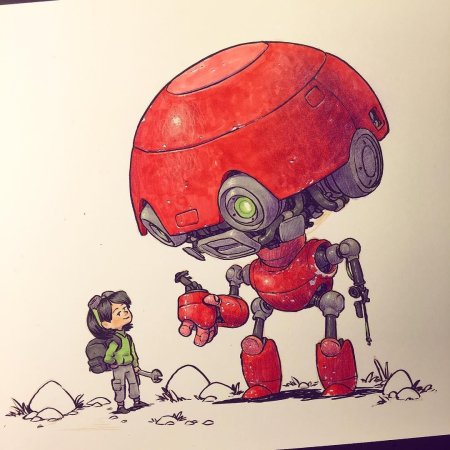 Робот иллюстрация