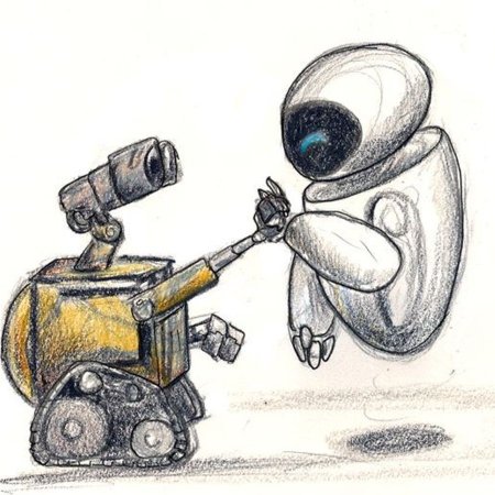 Валли и ева любовь