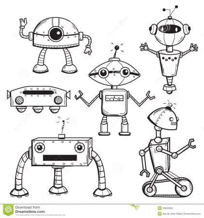 Роботы для рисования детям