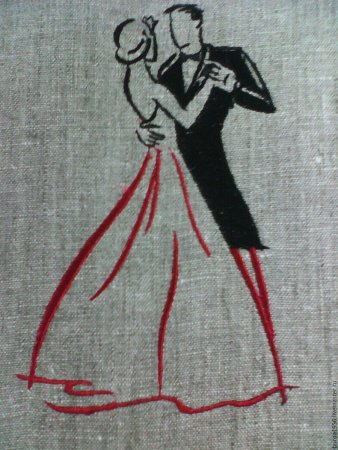 Танцы иллюстрация