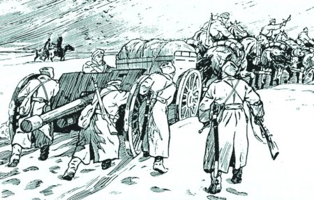 Великий ледяной поход колчаковской армии