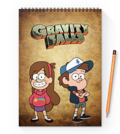 Гравити Фолз надпись