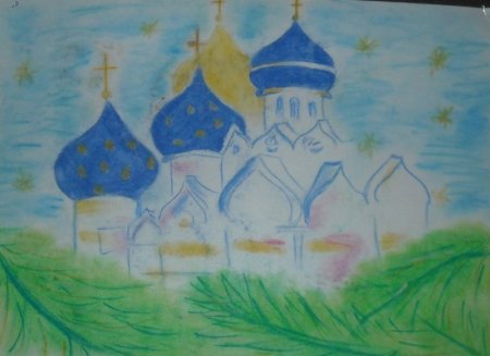 Рисунки на тему Русь православная