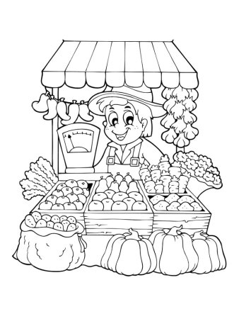 Уголок магазин