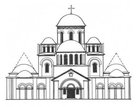 Крестово купольный храм Десятинная Церковь