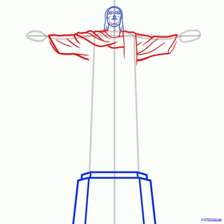 Эскиз памятняку героям