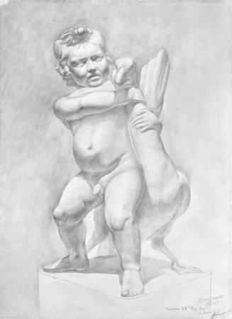 Скульптура лёгкая для рисования