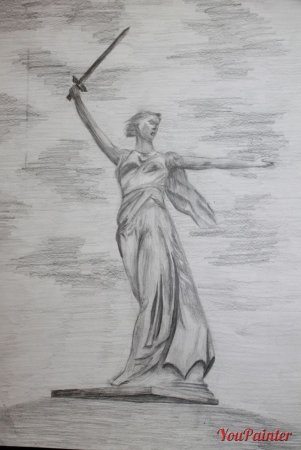 Выполнить эскиз скульптуры