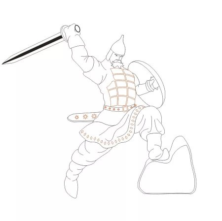 Князь Игорь рисунок