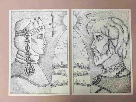 Князь Владимир прорись