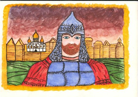 Иллюстрация к кантате Александр Невский