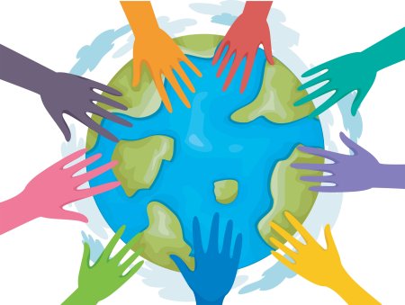 Разноцветные ладошки