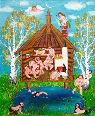 Баня в русских сказках
