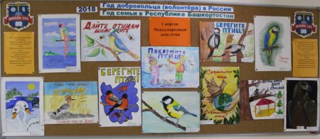 Плакат берегите птиц