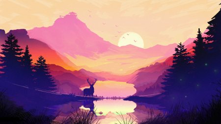 Рисунок на тему пейзаж