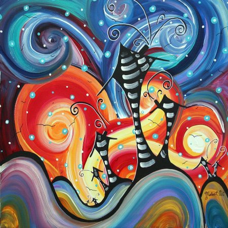 Карен Оганян художник абстрактные