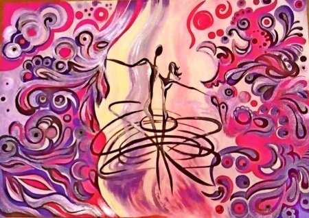 Абстрактная композиция эмоции