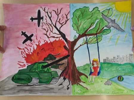 Детские рисунки на тему спасибо тебе солдат