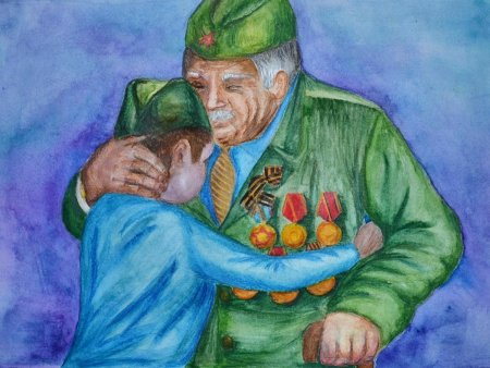Ветеран рисунок