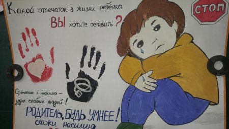 Рисунок нет насилию