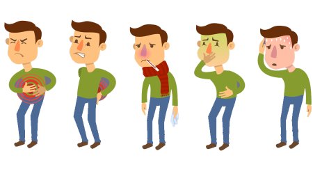 Отравление рисунок