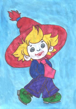 Литературные герои Незнайка