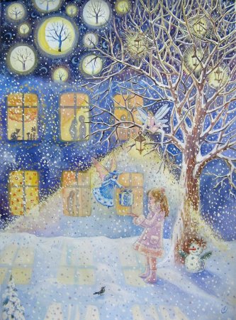 Волшебные краски зимы