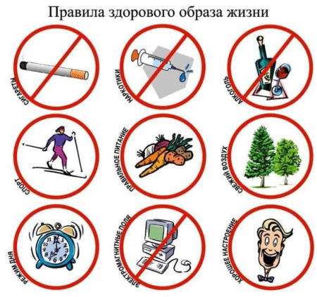 Здоровый образ жизни