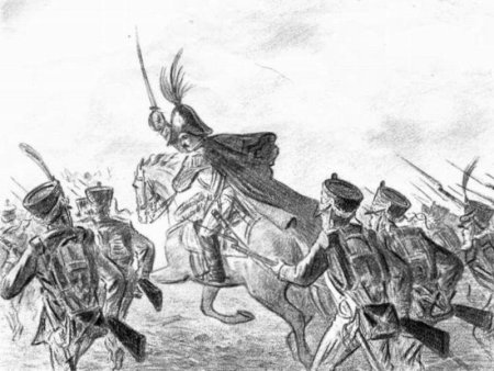 Детские рисунки Бородинское сражение 1812 года