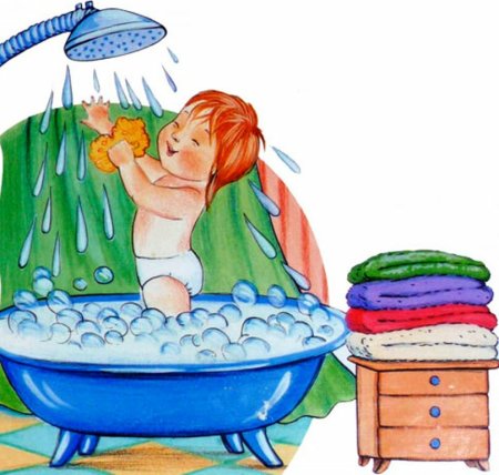 Водные процедуры для детей