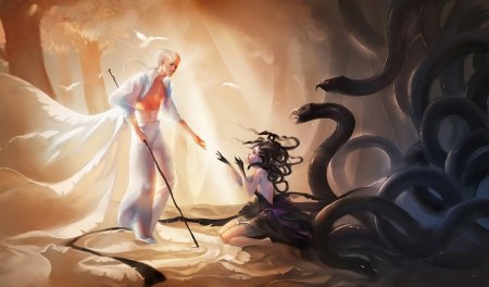 Медуза Горгона Ламия