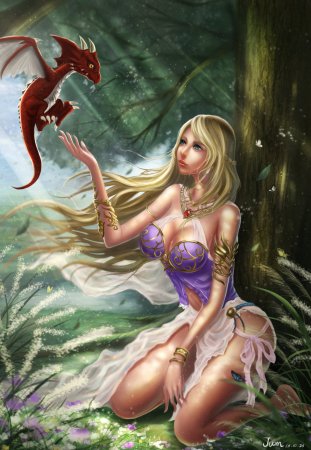 Фэнтези существа девушки