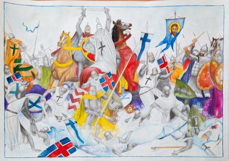 Сергей Прокофьев Ледовое побоище иллюстрации