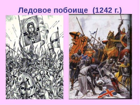 Ледовое побоище 1242 краткое