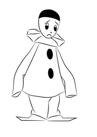 Эскиз театрального костюма