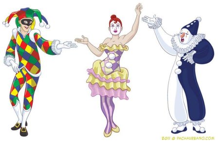 Эскиз новогоднего костюма