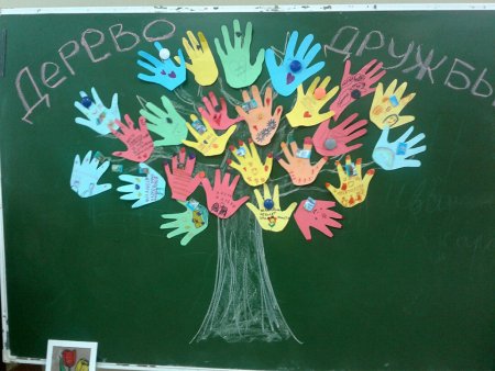 Рисование дерево дружбы
