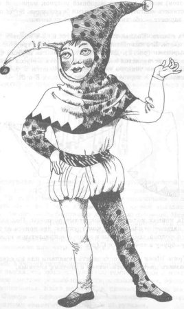 Театральное платье рисвноа