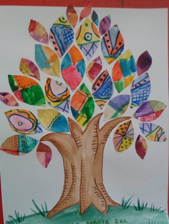 Рисование чудо дерево