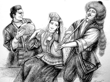 Татары рисунок