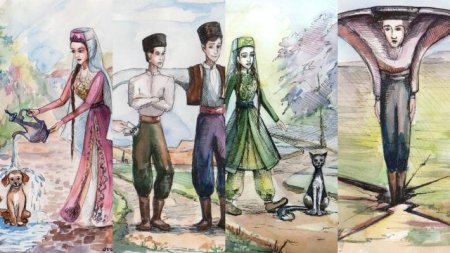 Крымские татары рисунок