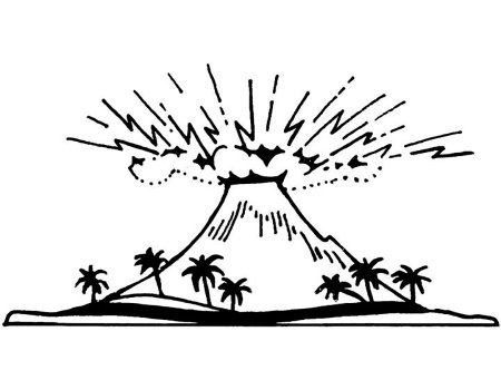 Строение вулкана вулканическая бомба