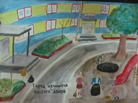 Экология детские рисунки