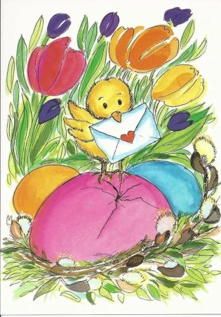 Рисование на тему Пасха