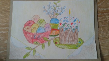 Рисунок на Пасху